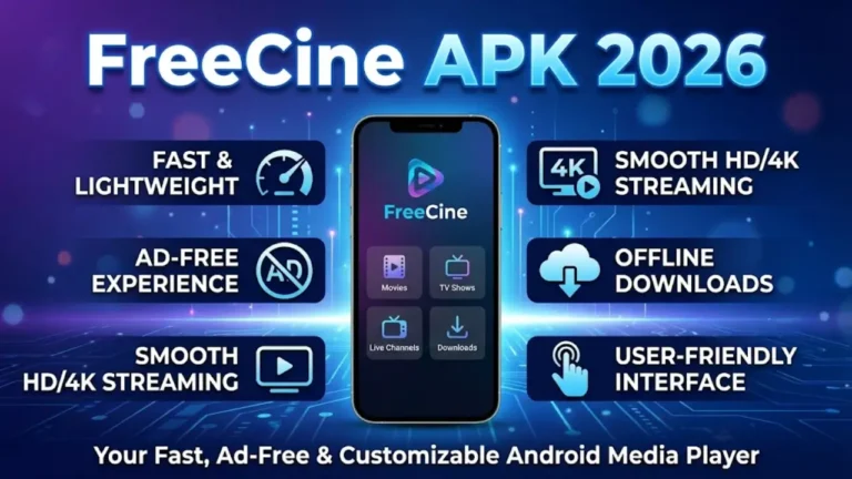 Experience FreeCine APK 2026 – Lightweight, Ad-Lite & Ultra-Fast Video Player for Android