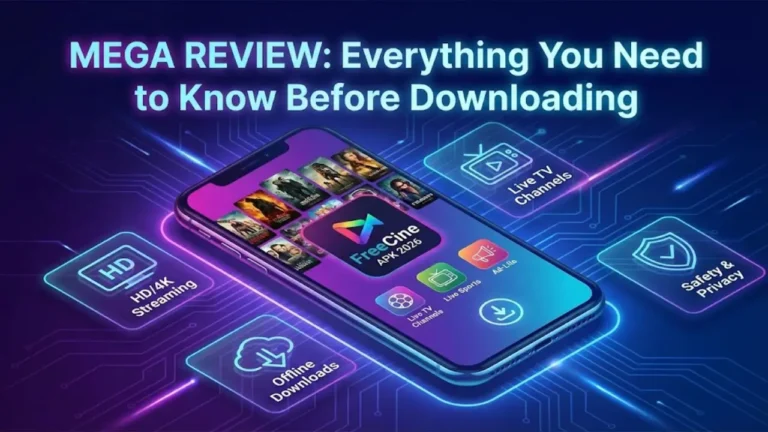 FreeCine APK 2026 Mega Review – Everything You Need to Know Before Downloading