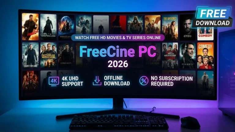 Download FreeCine PC 2026 – Watch Free HD Movies & TV Series Online