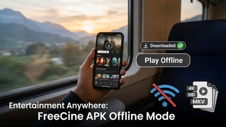 FreeCine APK Offline Video Download: Watch Movies Without Internet