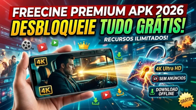 FreeCine Premium APK 2026 – Desbloqueie Todos os Recursos Premium Gratuitamente