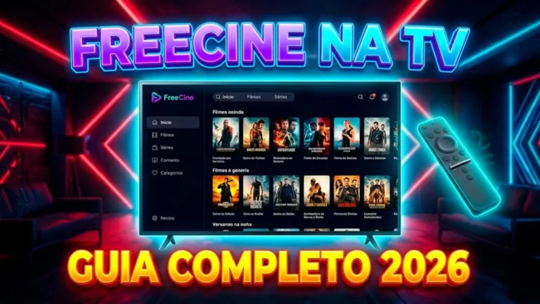 FreeCine para Smart TV: Guia Completo de Instalação, Recursos e Streaming (2026)