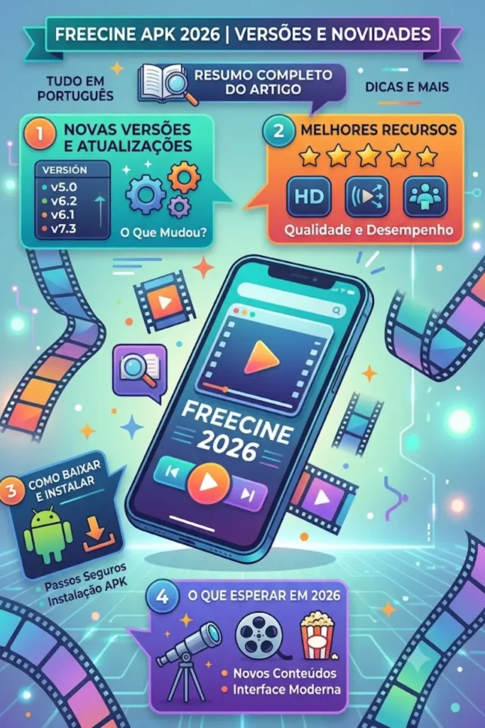 Versões do FreeCine APK – Entenda as Diferenças e Escolha a Melhor Opção (2026)