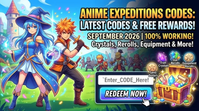 Anime Expeditions Codes: Latest Codes and How to Redeem Them