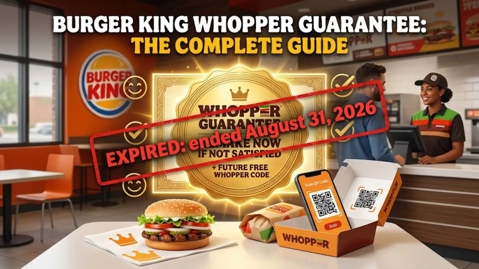 Burger King Whopper Guarantee: What It Is, How It Works, and What to Know