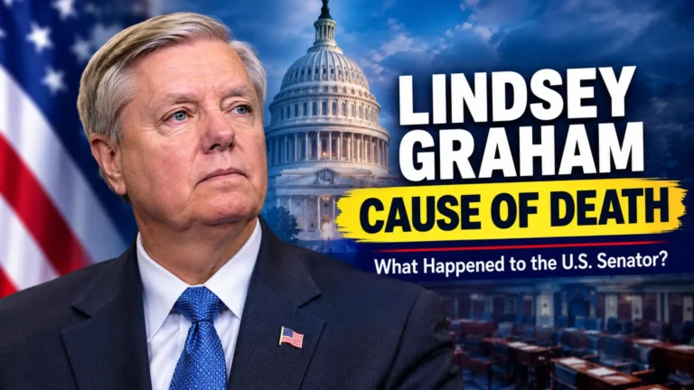 Lindsey Graham Cause of Death: What Happened to the U.S. Senator?