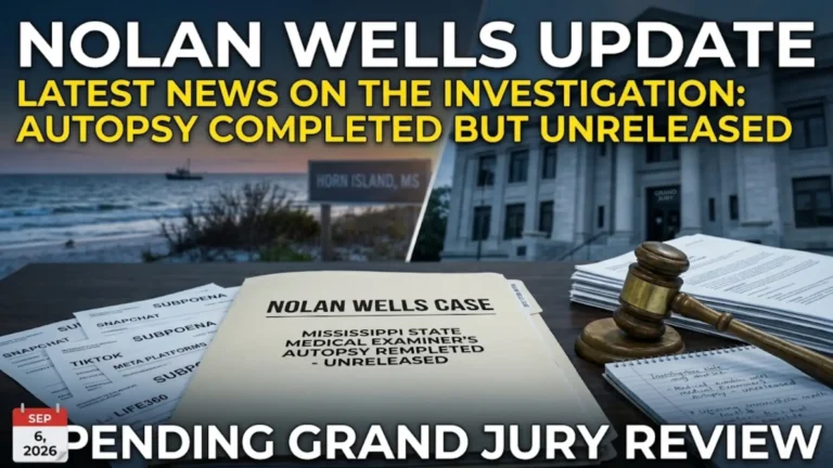 Nolan Wells Update: Latest News on the Investigation and What We Know