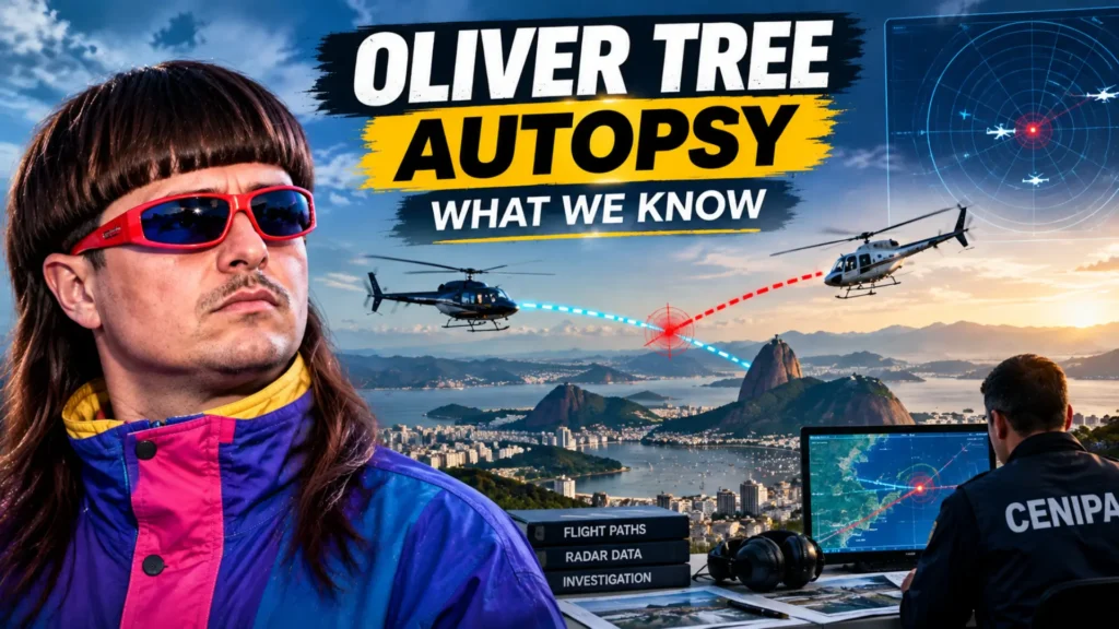 Oliver Tree Autopsy: What We Know About His Cause of Death and Crash Investigation