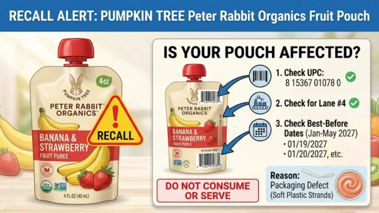 PT Organics Fruit Pouch Recall: Affected Products, Dates, and What Parents Should Know