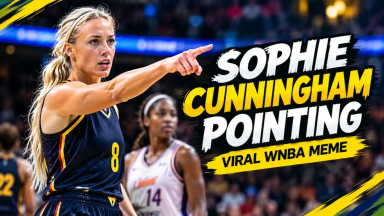 Sophie Cunningham Pointing: The Viral WNBA Meme Explained