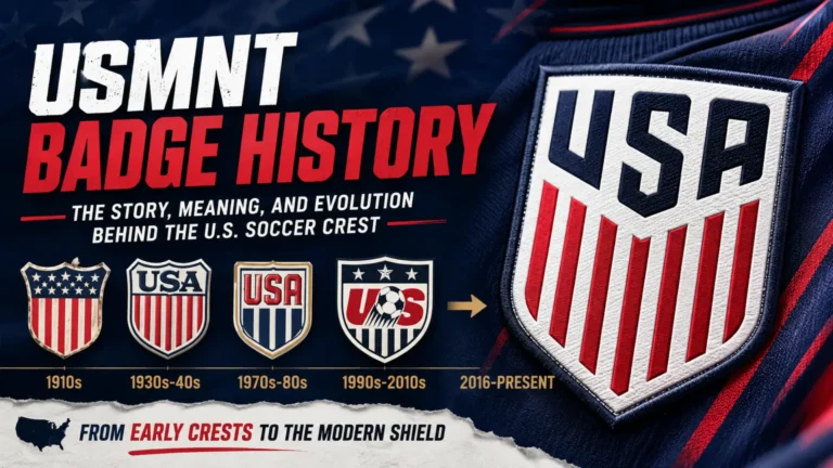 USMNT Badge History: The Story, Meaning, and Evolution Behind the U.S. Soccer Crest